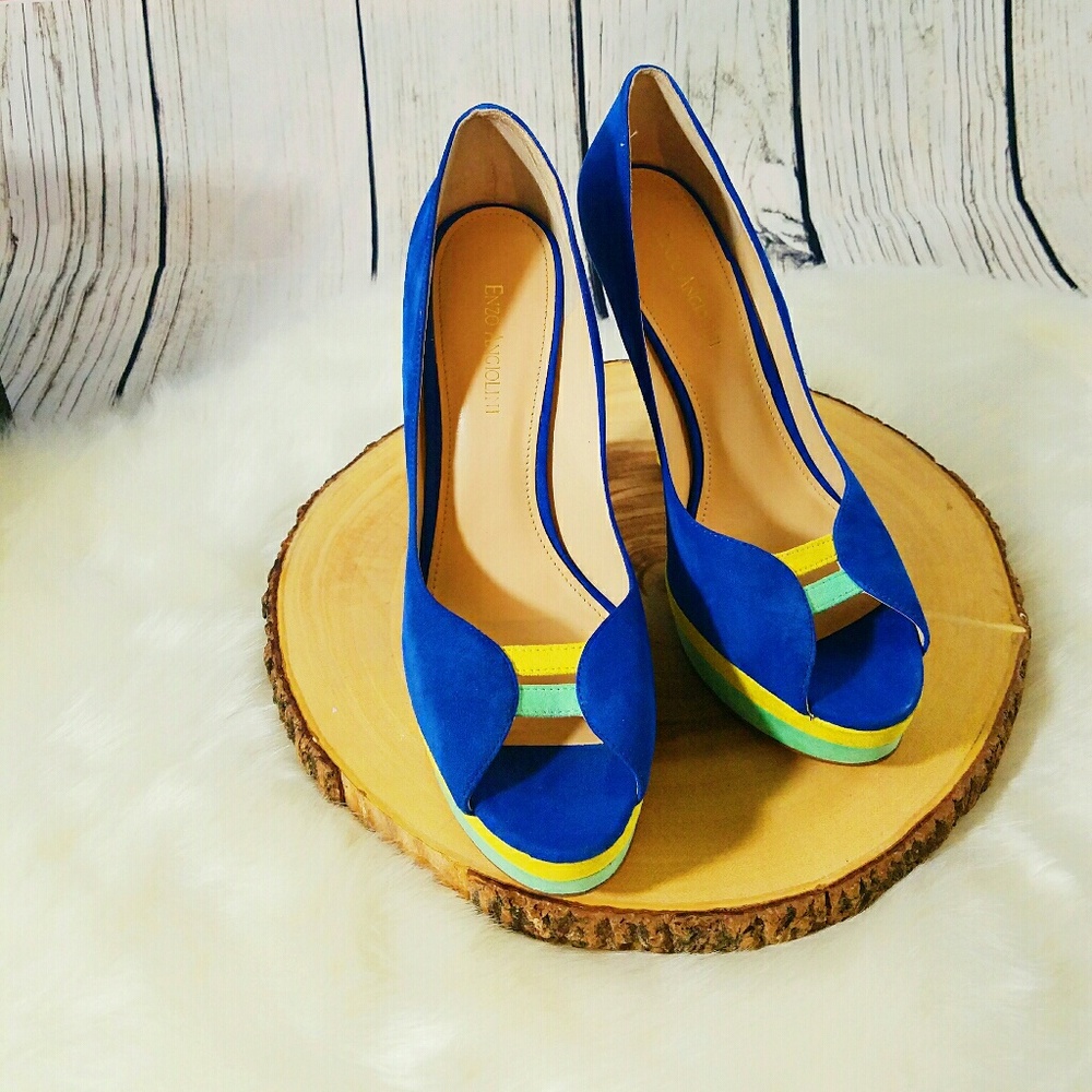 Multicolor Enzo Angiolini Pumps