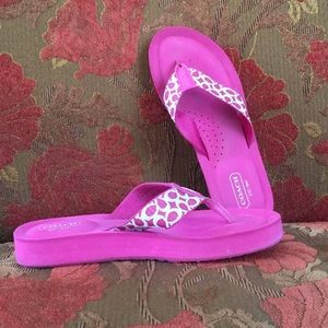 Coach Flip Flops- sandals