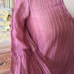 Rosy French Peasant Blouse | Anthropoligie