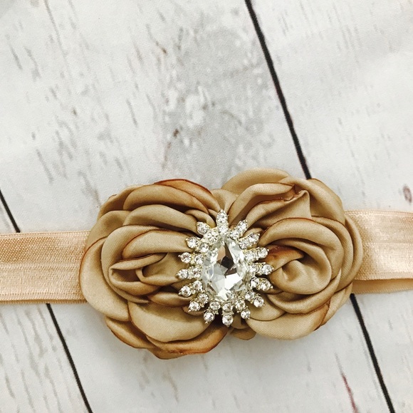 3 piece headband, girls headband, baby headband - Picture 3 of 3