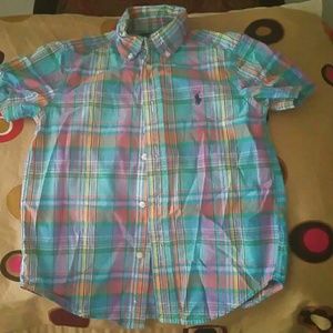 Plaid Short-sleeve