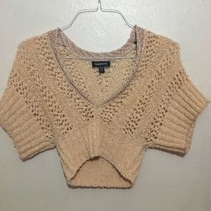 Bebe cropped sweater