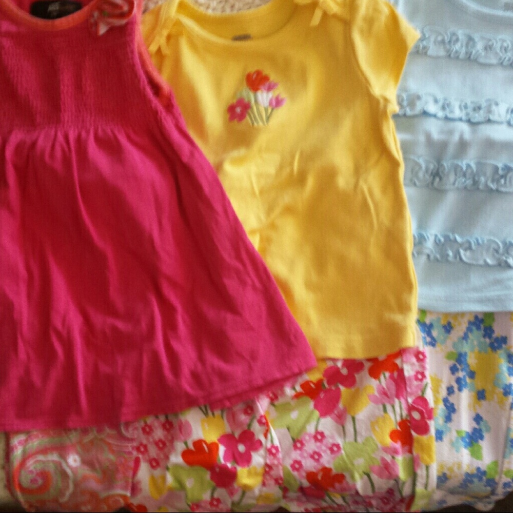 3 spring matching outfits.