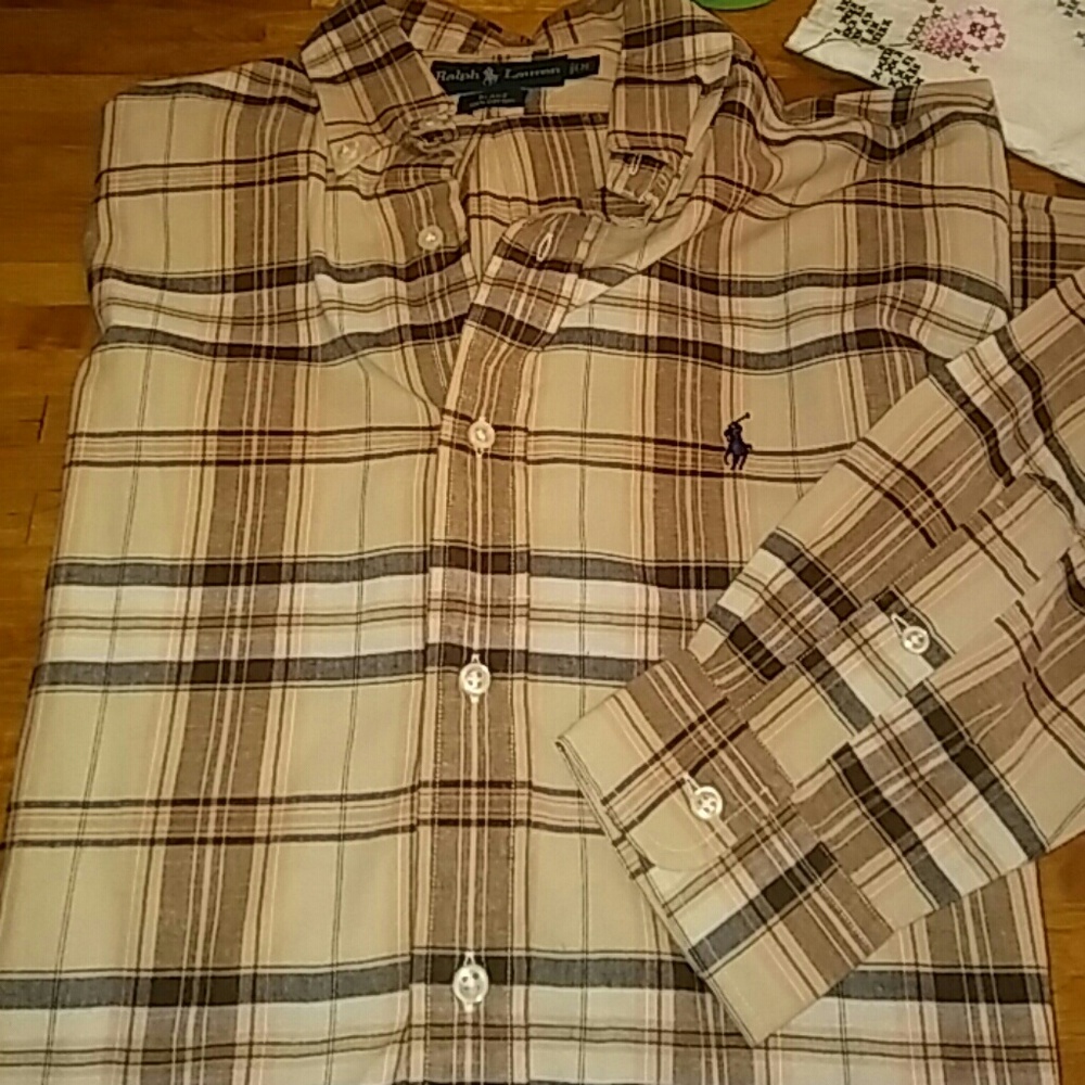 Ralph Lauren "Blake" Plaid Shirt