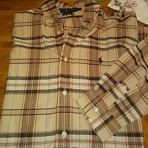 Ralph Lauren "Blake" Plaid Shirt