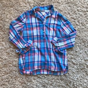 J. Crew plaid shirt