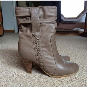 Tan Booties