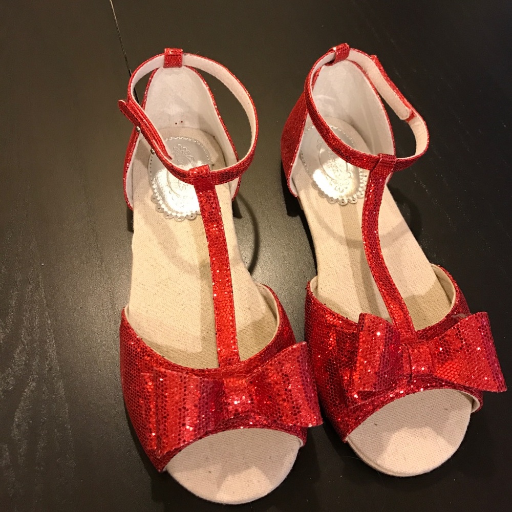 Joyfolie Red Naomi T-Strap Sandal