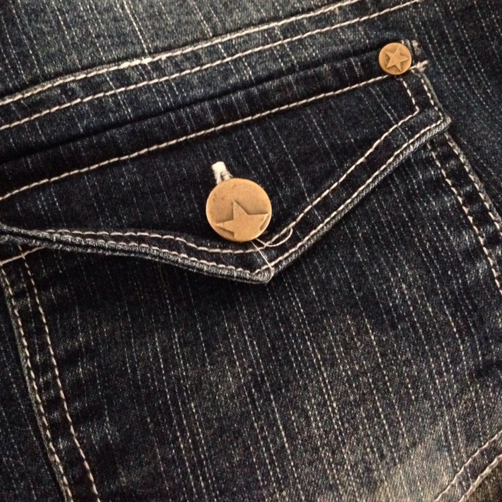 Dark under belly maternity jeans - Picture 4 of 4