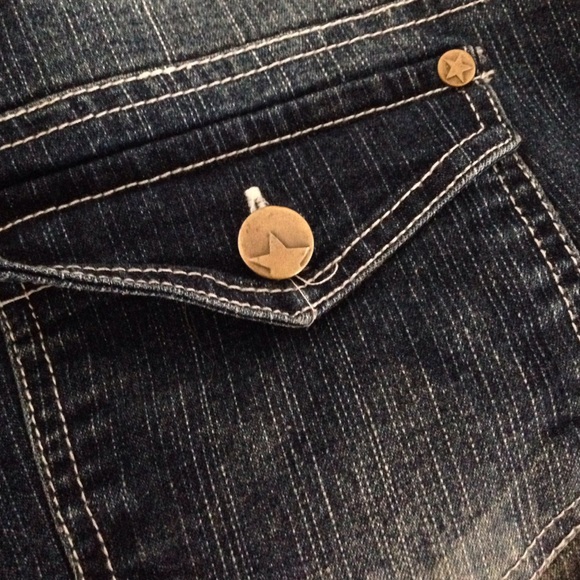 Dark under belly maternity jeans - Picture 4 of 4