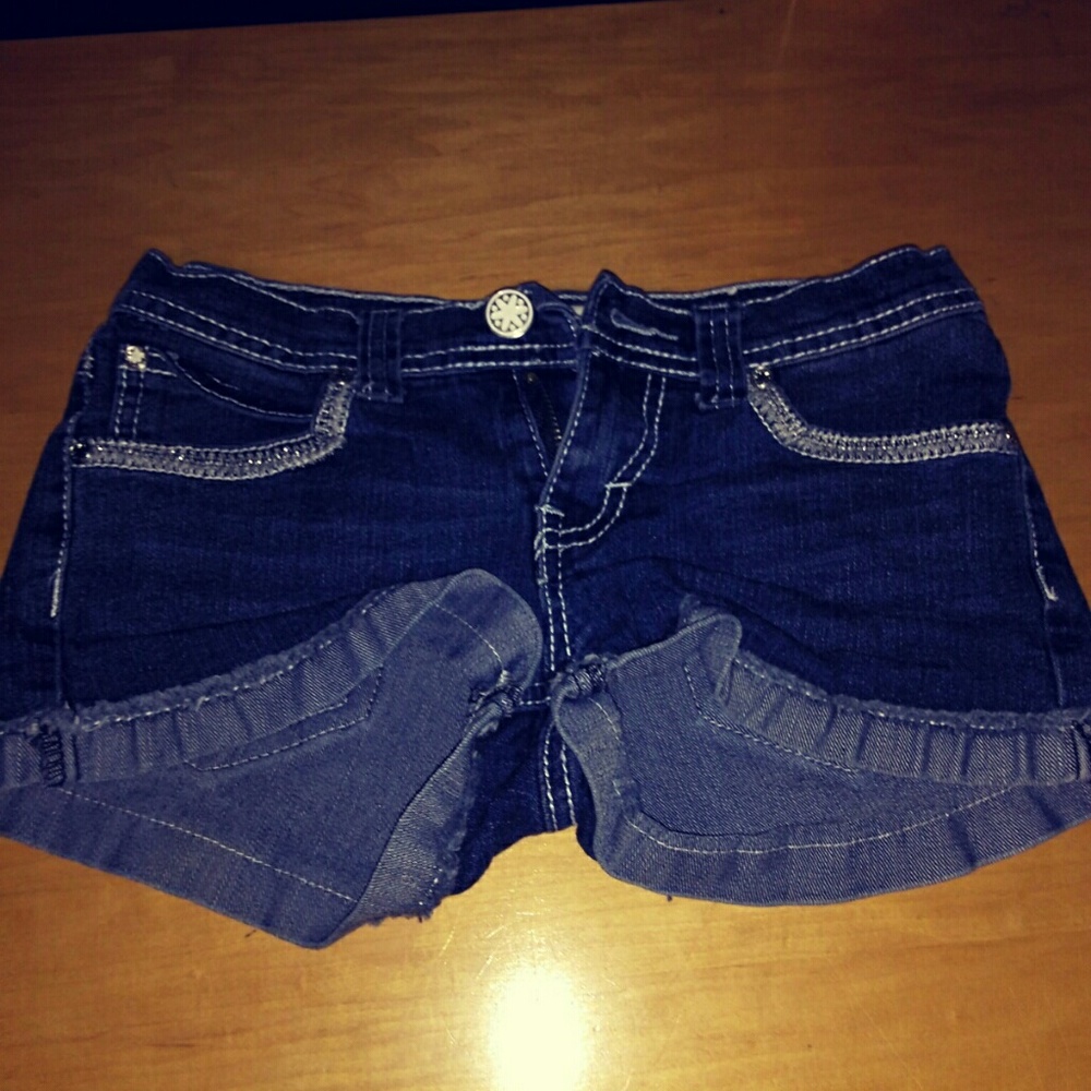 Cute girl's size 10 jean shorts