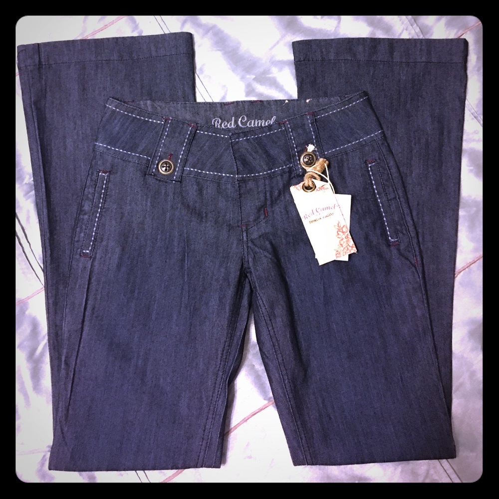 Red Camel Dressy Demin Jeans• New With Tags!