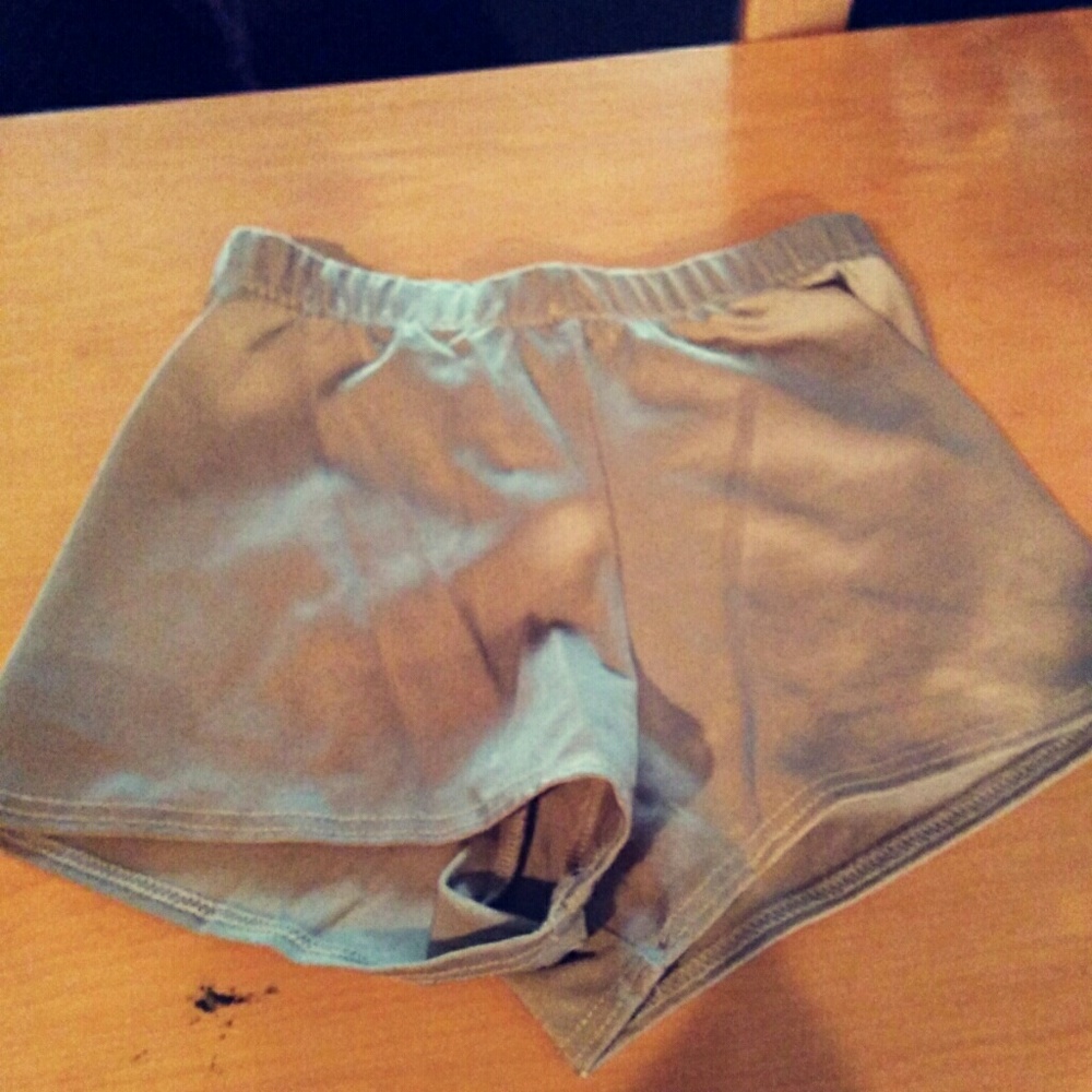 Gold dance/ cheer spanks