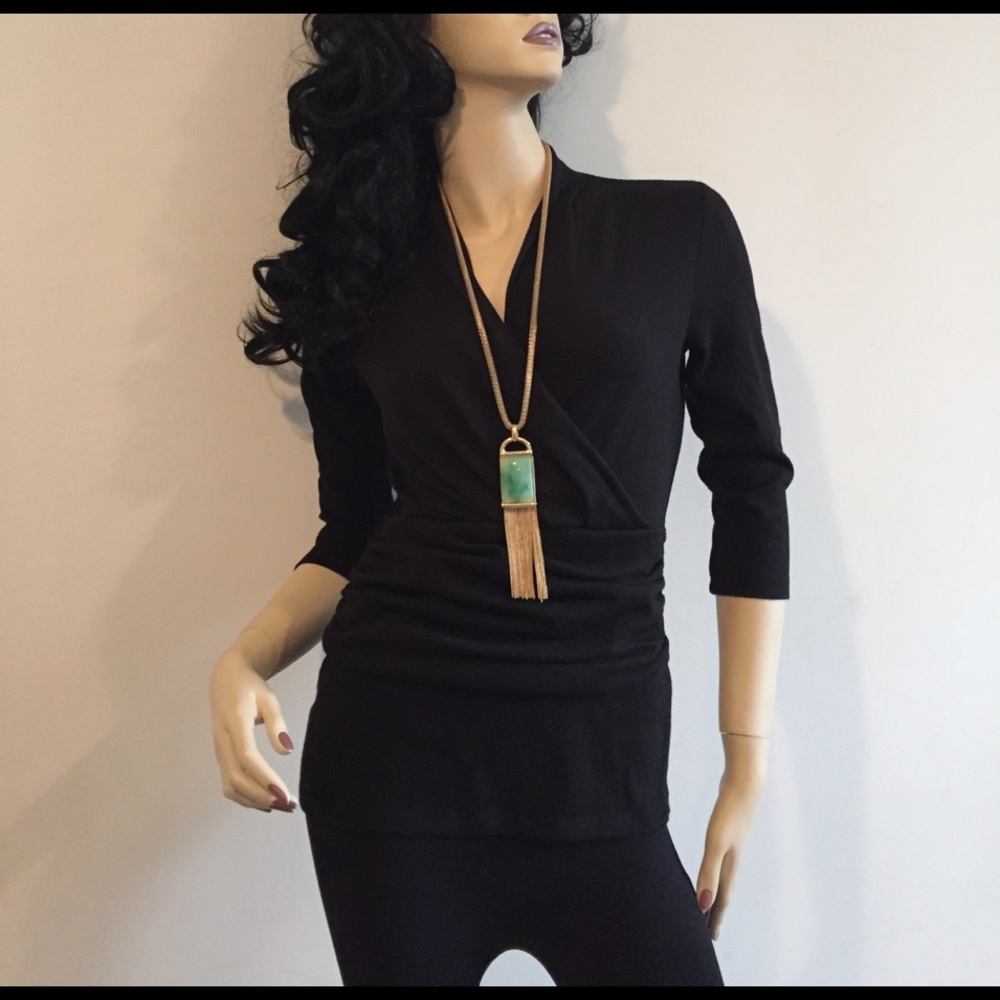 Ann Taylor cross front top