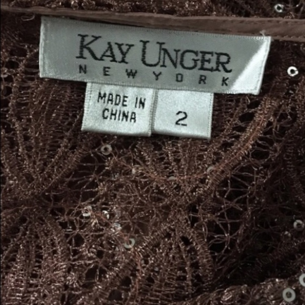 Kay Unger *Brand New* evening dress