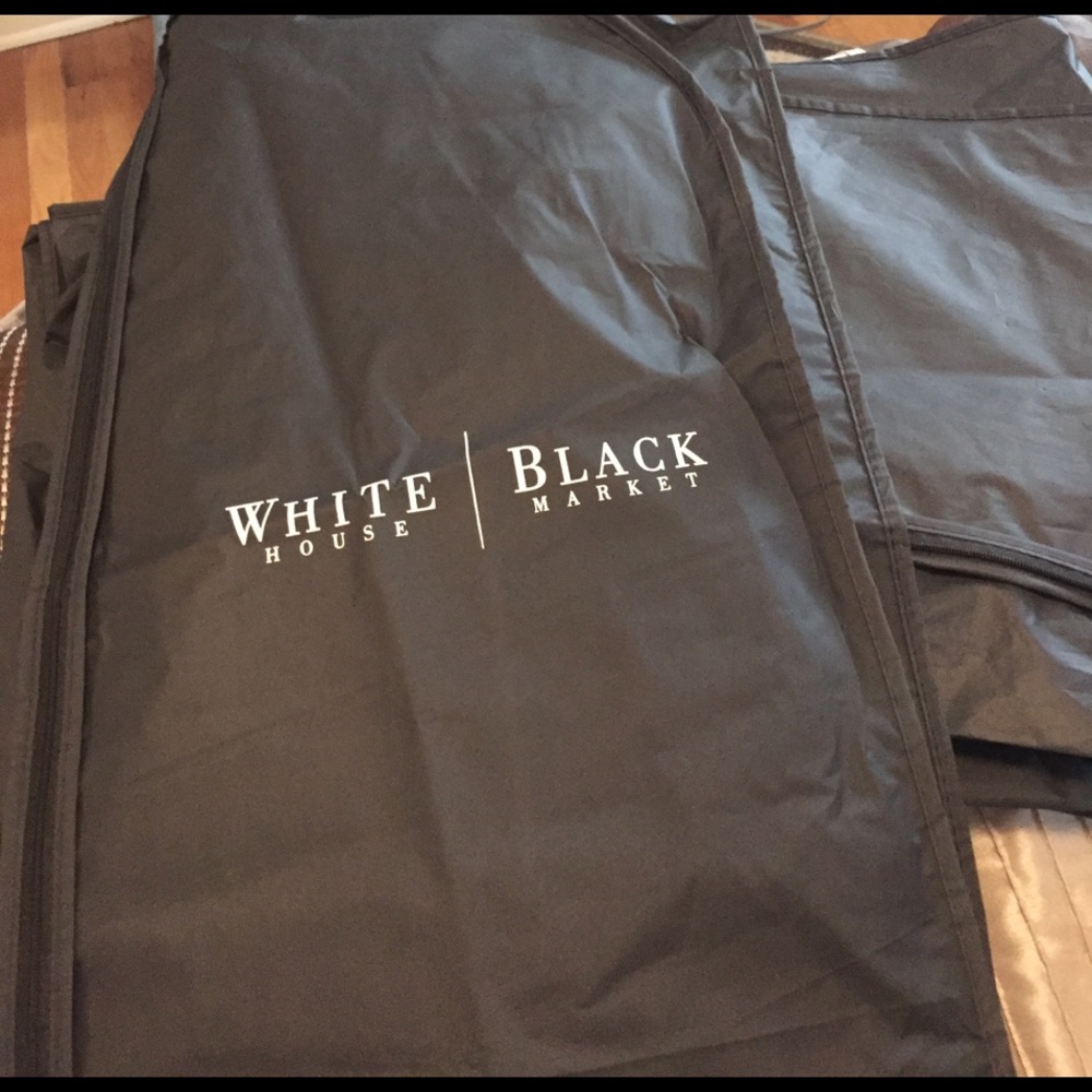 White House Black Market garment bag