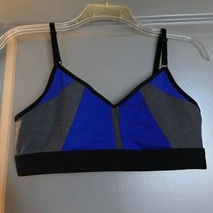alo Yoga Trace 2 Color Blocking Bra Sz M