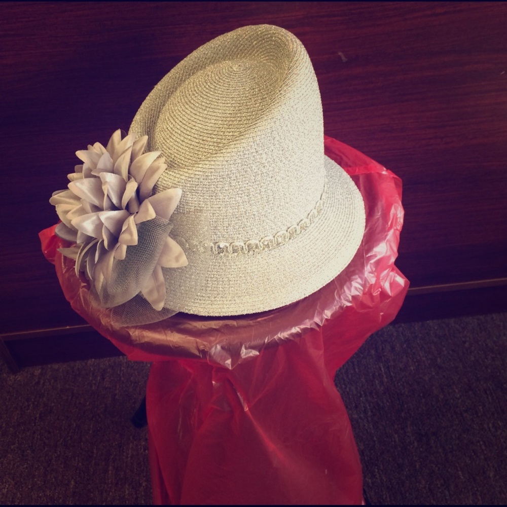 A glittery hat