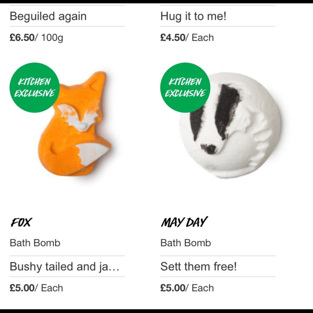 Looking to buy LUSH ✨🦊