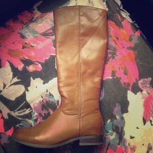 MIA shoes, Herry riding boots. Brown/tan boots