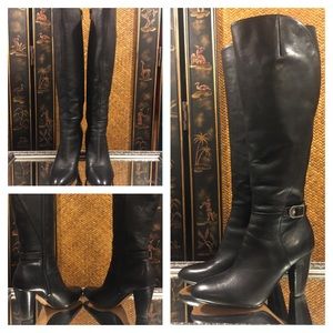Marc Fisher Leather Heeled Boots