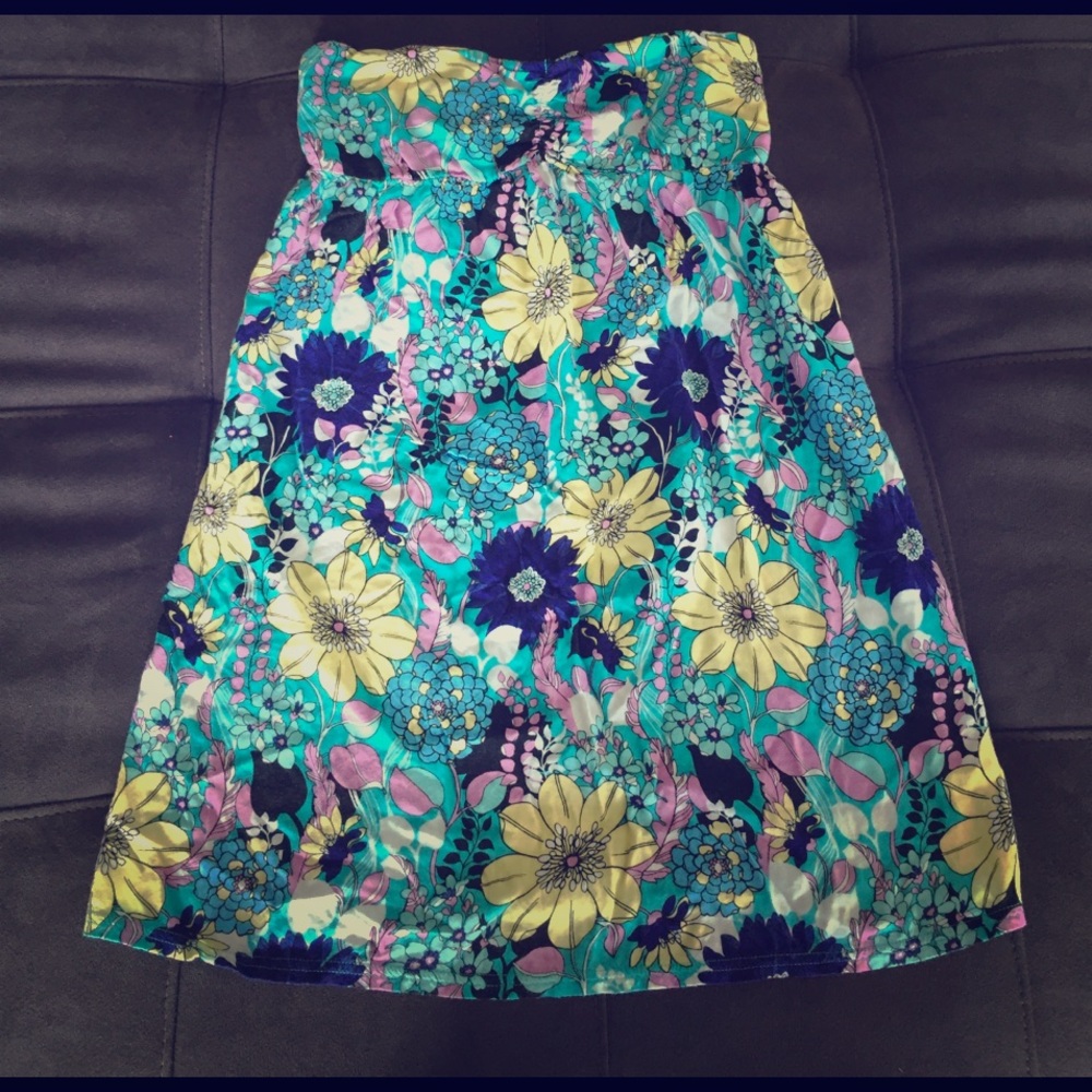Xhilaration floral tube dress.