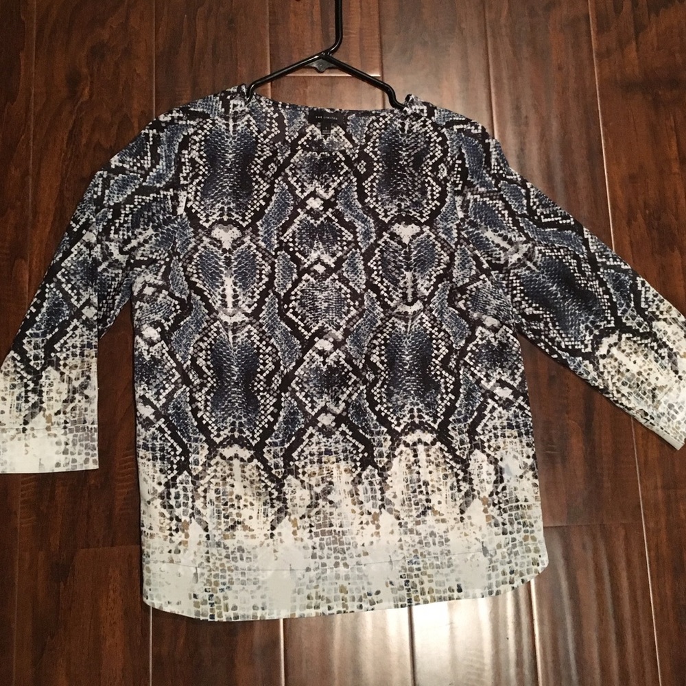 The Limited Snake Skin Top Size Small