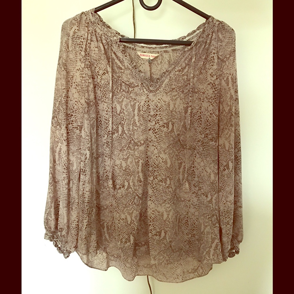 Rebecca Taylor peasant blouse