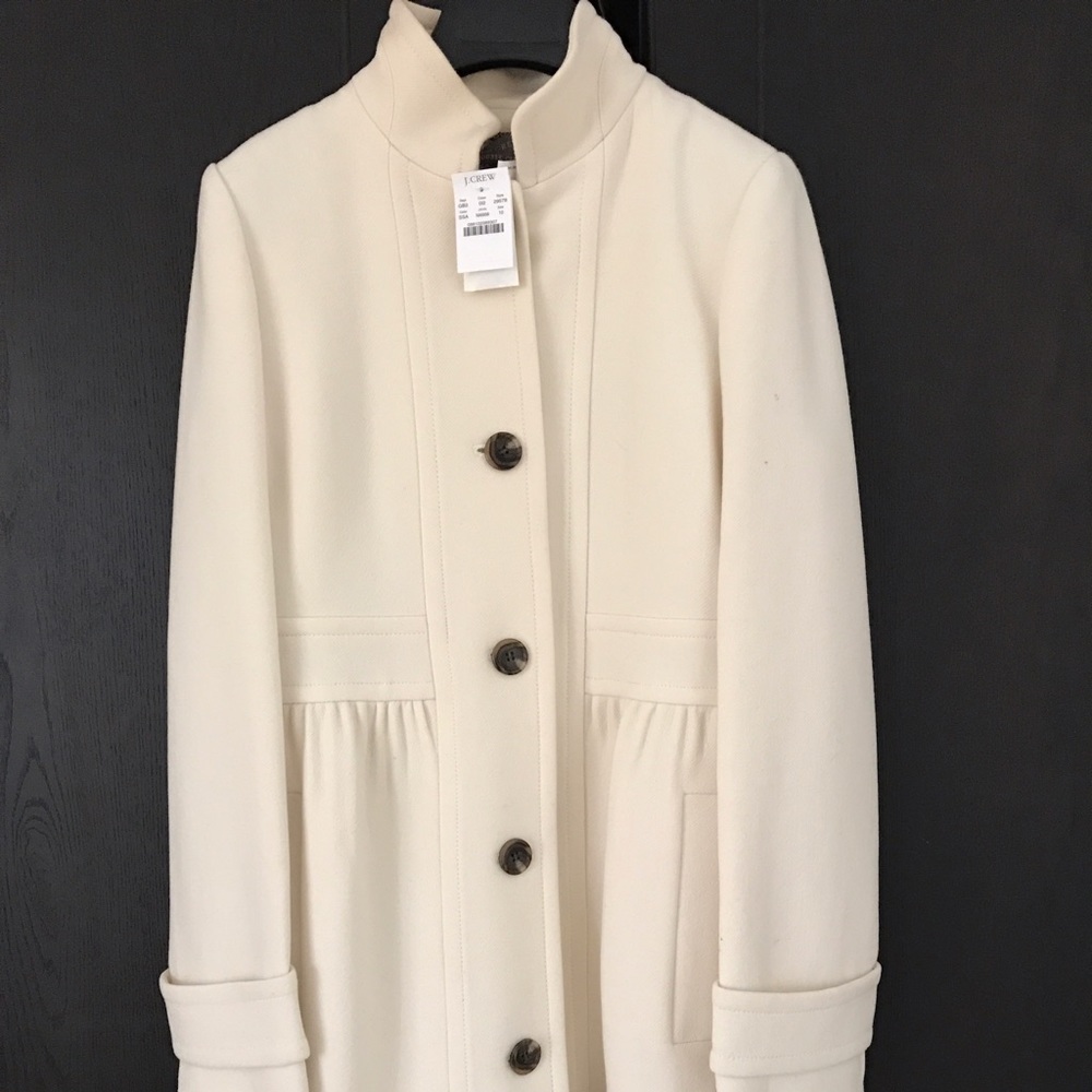 J.Crew Double Cloth Colleta Coat