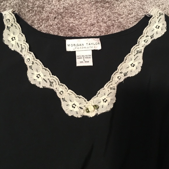 Morgan & Co. Other - Morgan Taylor black & cream pajamas