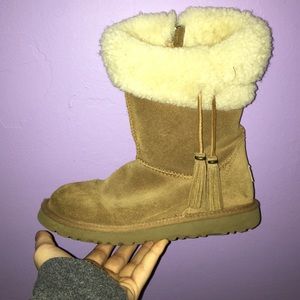 Ugg boots with tassels