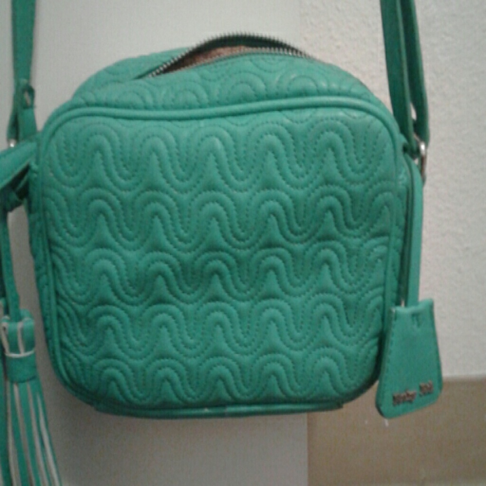 Teal purse