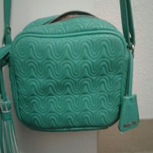 Teal purse
