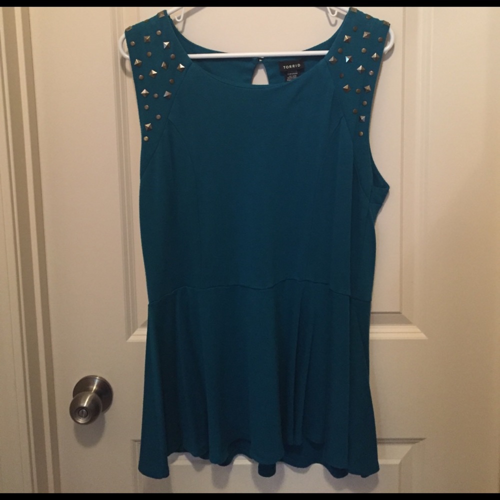 Torrid Peplum Top