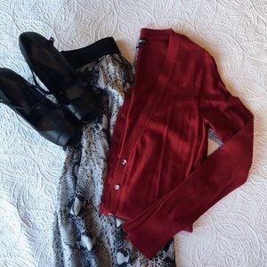 Express Cardigan w/Detail Buttons