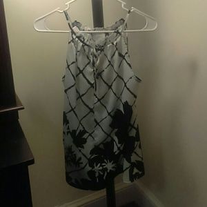 White and Black New York & Company shirt