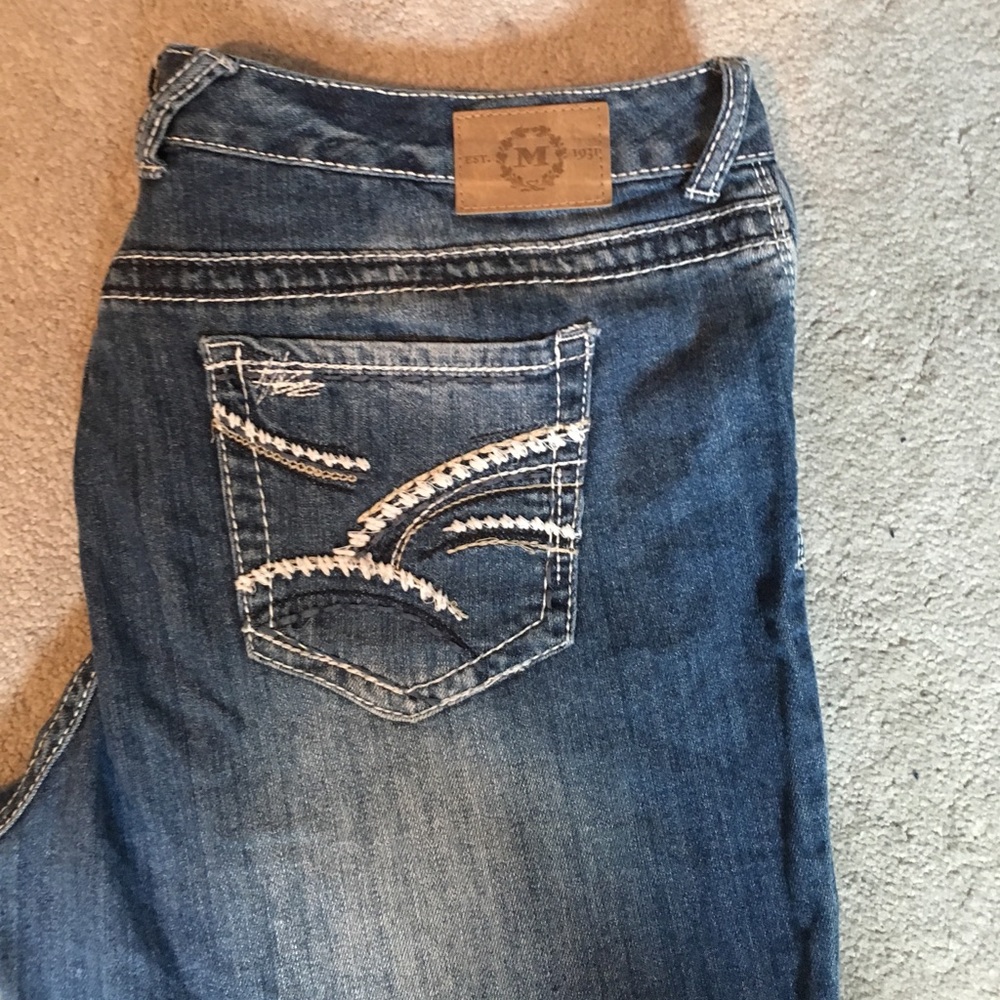 Maurice's straight leg jeans