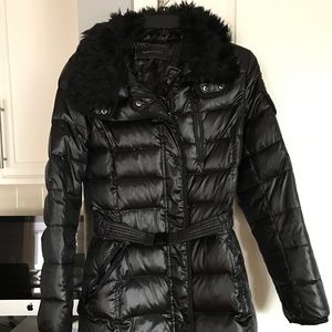 BCBG BLACK JACKET/ PARKA