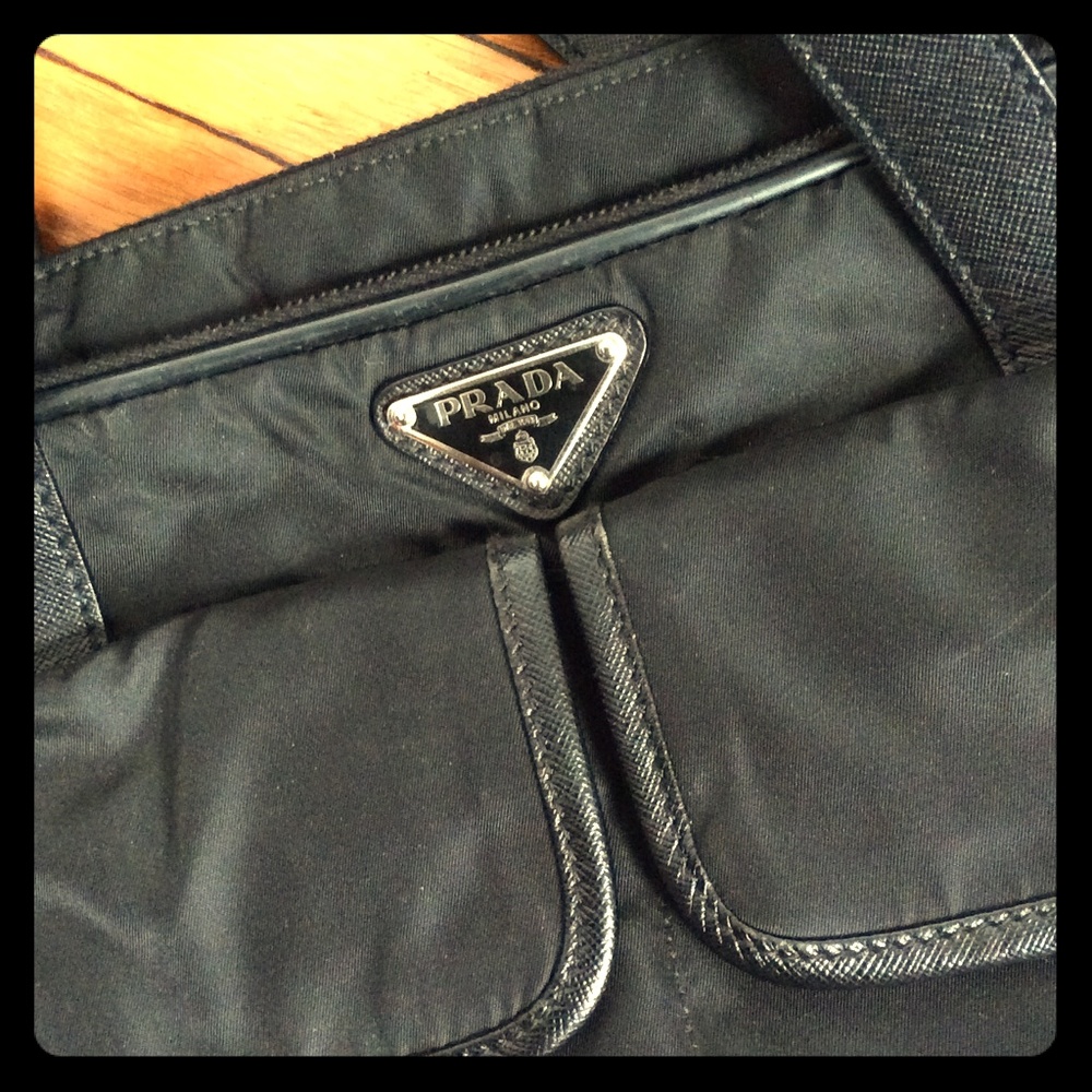 Prada crossbody laptop case MINT