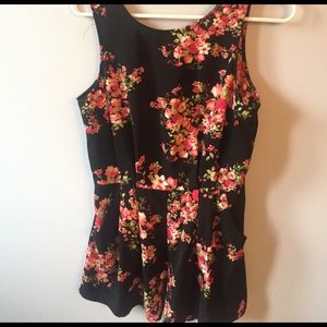 Floral romper