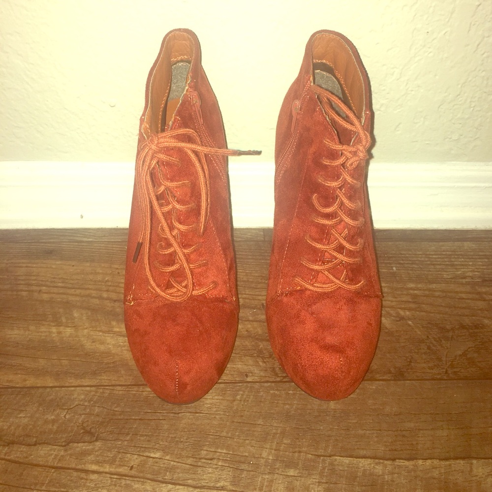Auburn heeled booties