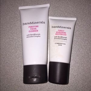 bareMinerals cleanser and moisturizer duo