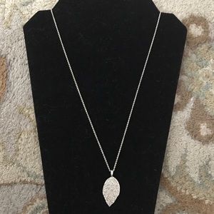 Lia Sophia Gold Leaf Necklace