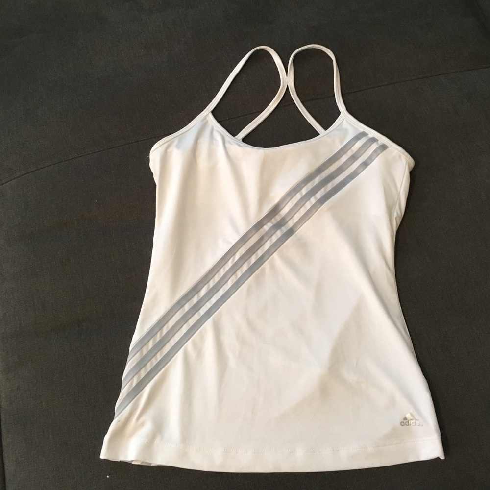 Adidas Climacool tank top with built in bra