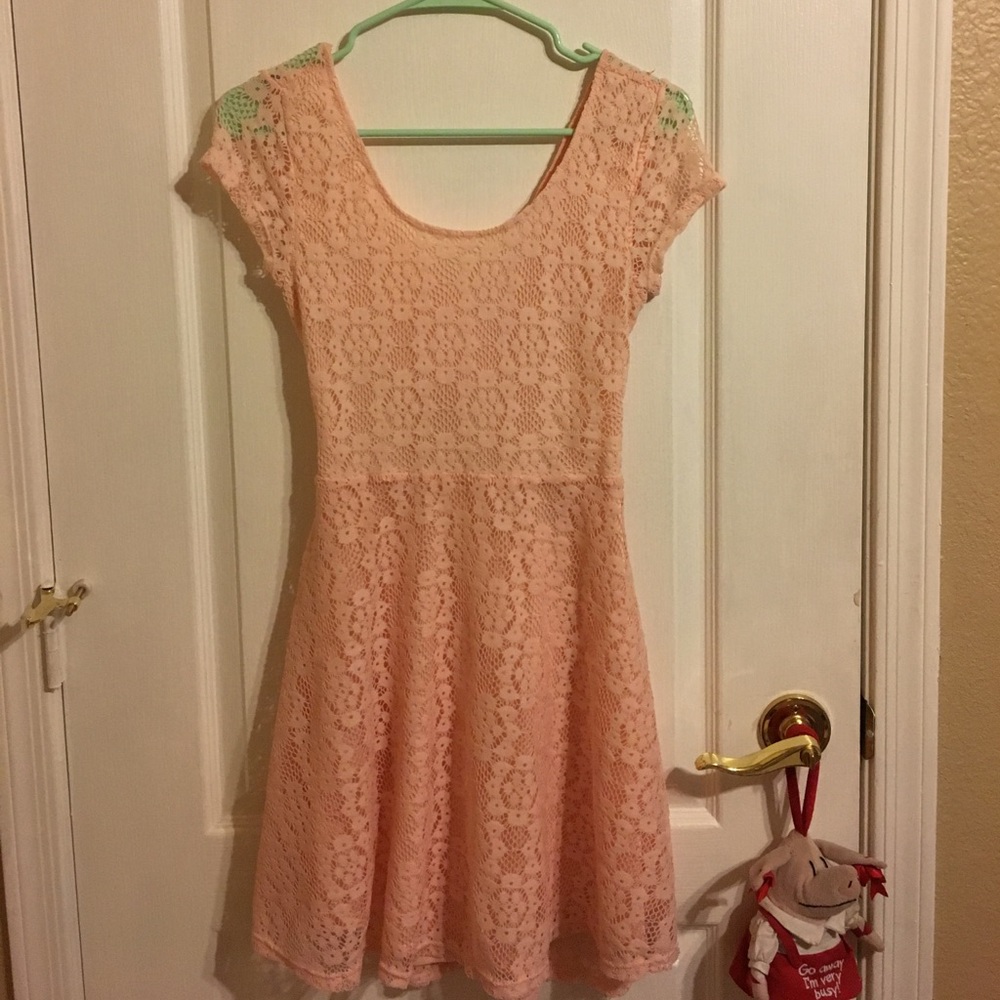 Pink dress
