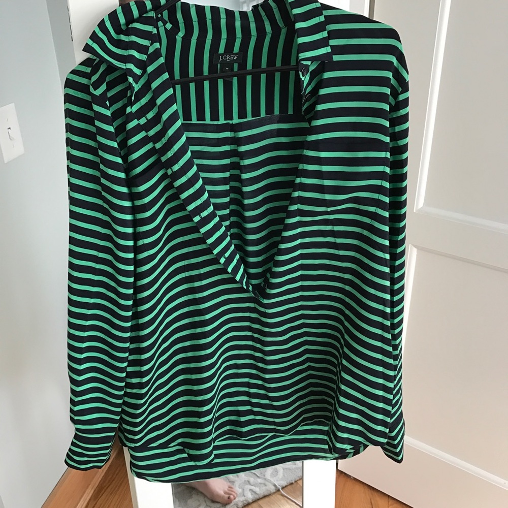 J. Crew silk blouse worn twice