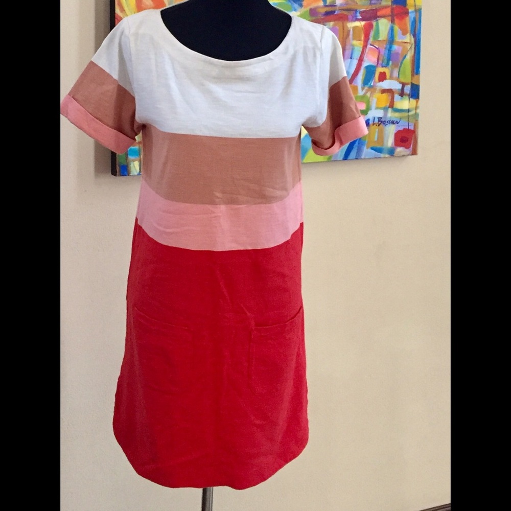 J Crew pull on shift dress