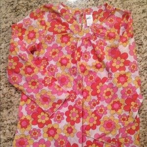 Mini Boden size 7-8 floral tunic