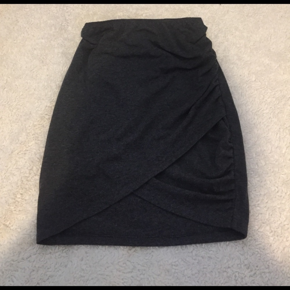 Gray skirt