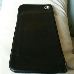 "HOBO INTERNATIONAL" Black & Red Handbag